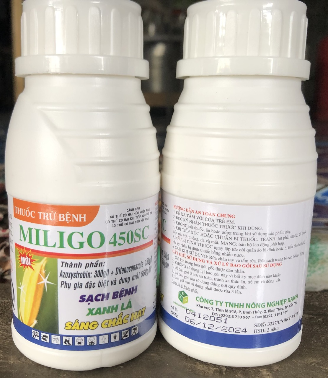 Miligo 450SC - Đặt trị lem lép giữ xanh lá đòng1